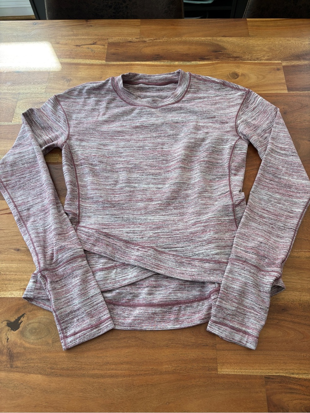 Lululemon Close to Crossing Rulu LS Top - Size Small